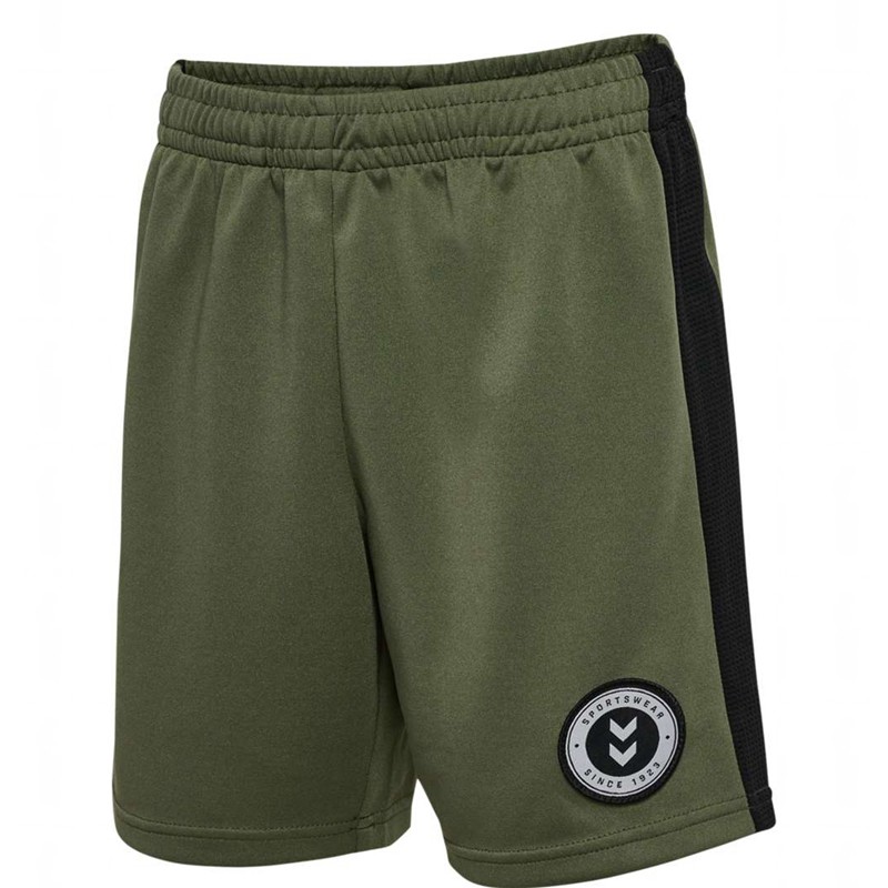 Short Hummel Odin Enfant Vert Olive | 708306-209