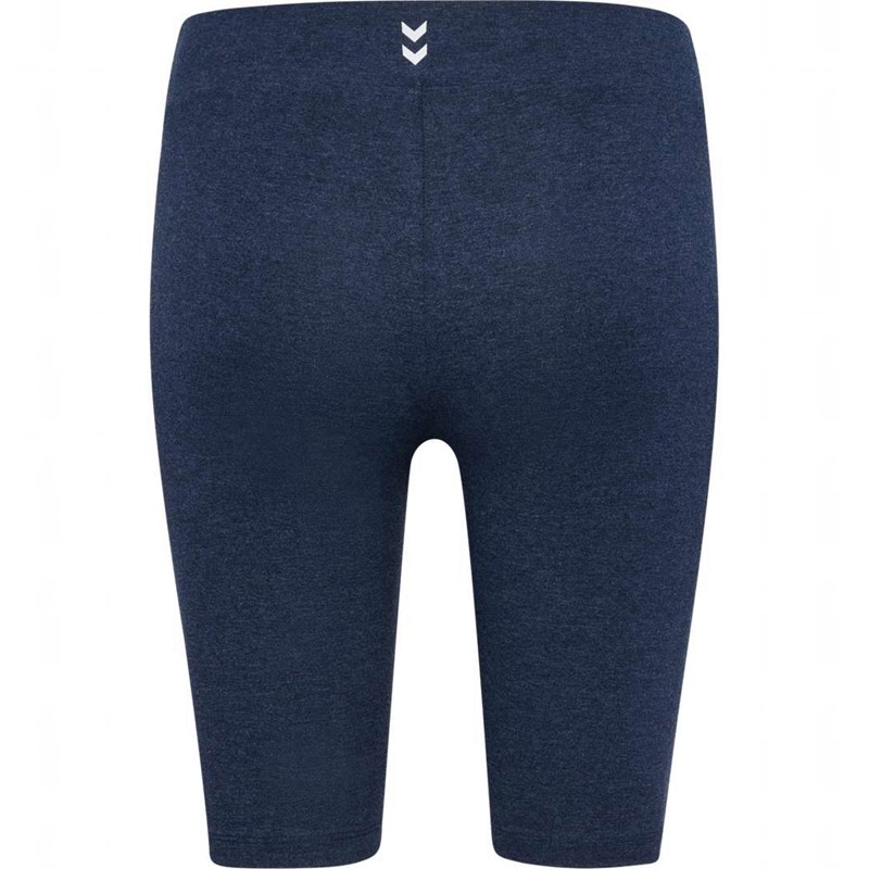 Short Hummel Pulse Logo Mw Tights Femme Bleu | 363113-029