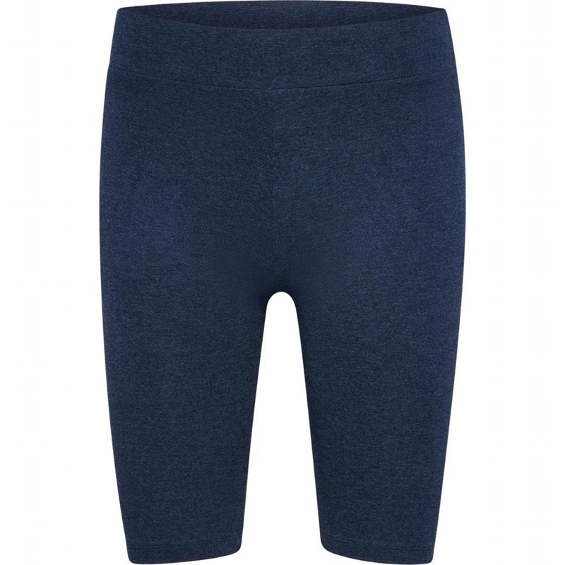 Short Hummel Pulse Logo Mw Tights Femme Bleu | 363113-029
