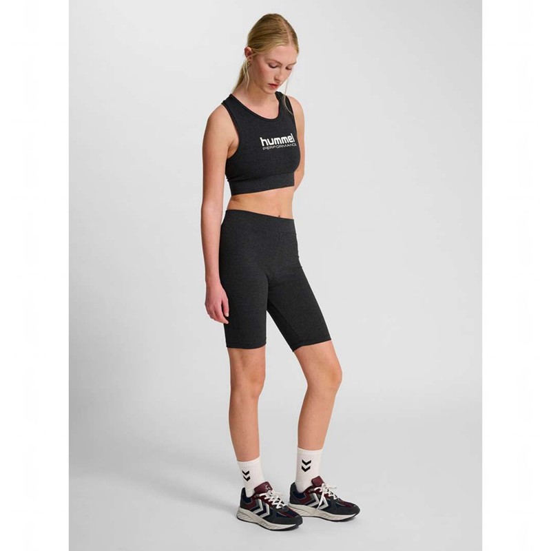 Short Hummel Pulse Logo Mw Tights Femme Noir | 256003-160