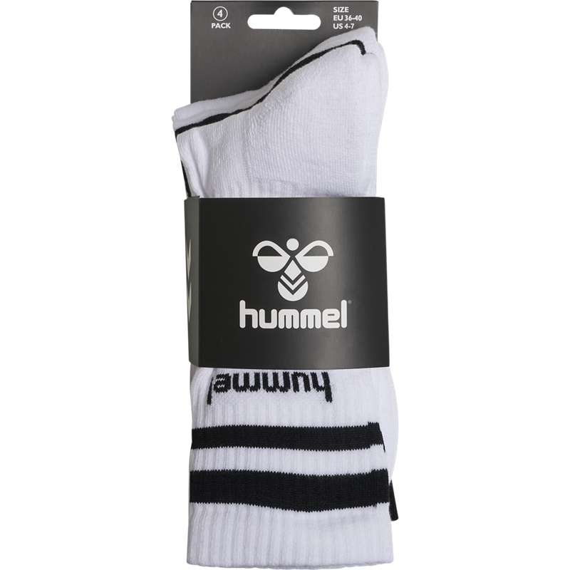 Short Hummel Retro 4-packs Mix Homme Blanche | 056361-838