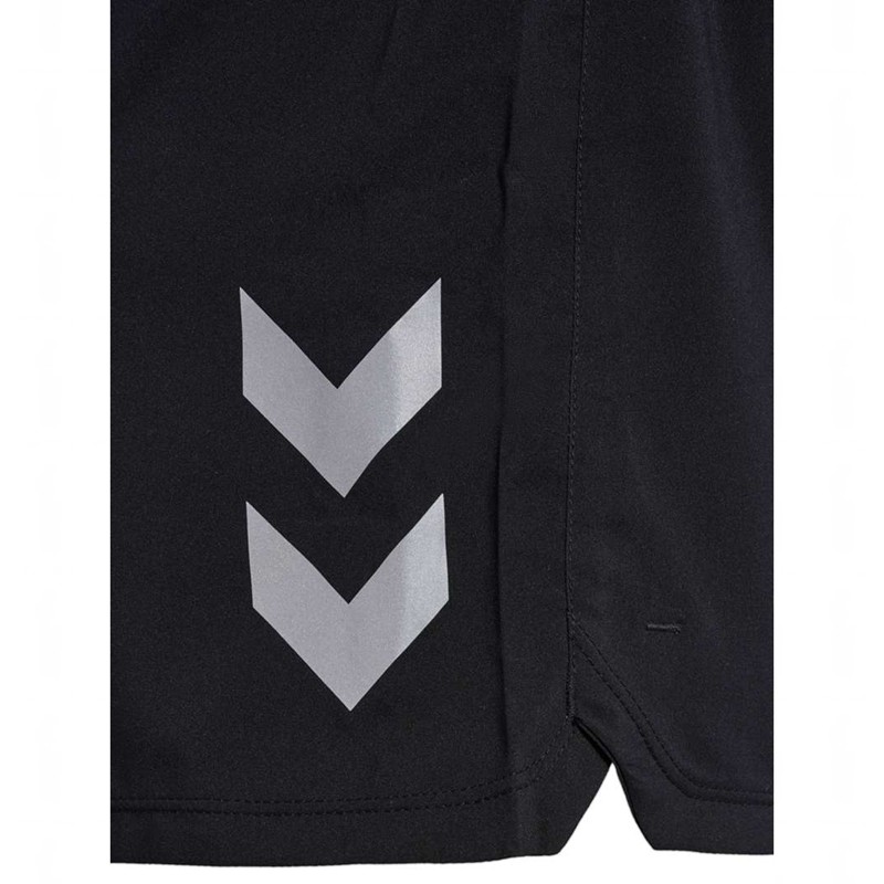 Short Hummel Run Femme Noir | 113737-846