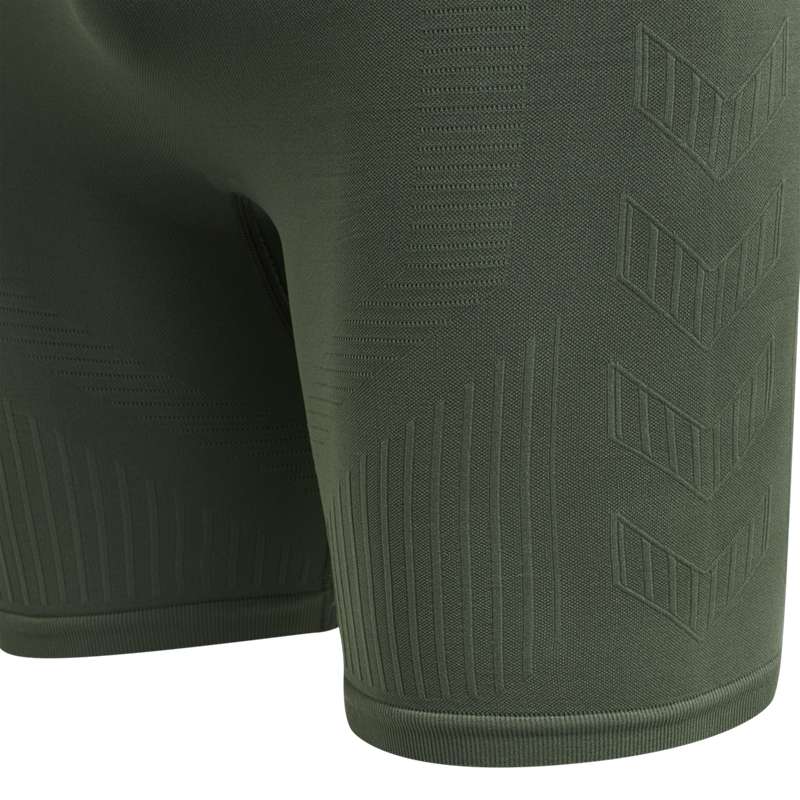 Short Hummel Stroke Seamless Tight Homme Vert | 892911-370
