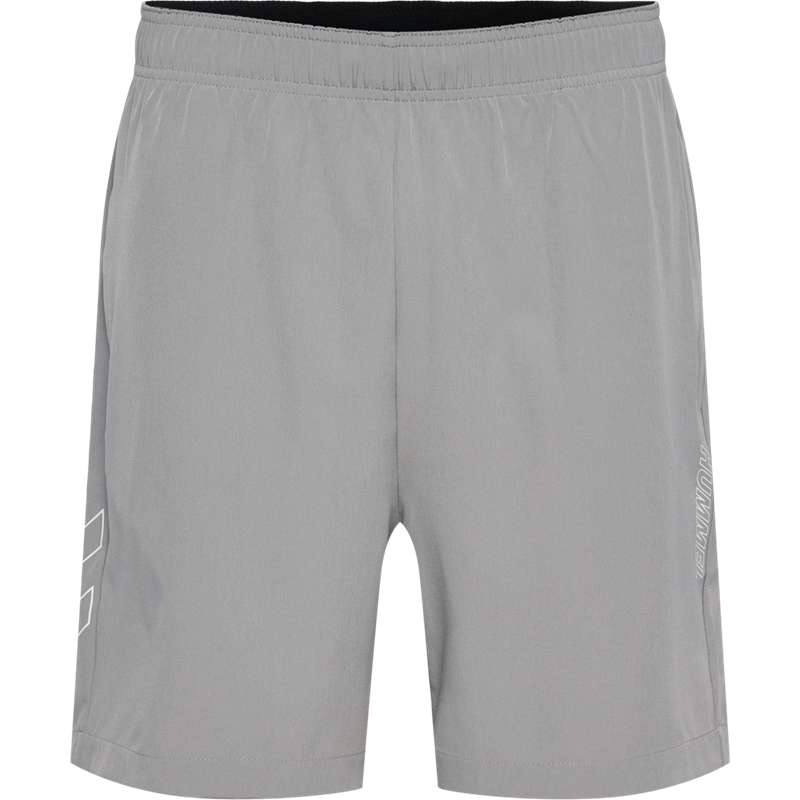 Short Hummel Te Base Woven Homme Grise | 230981-305