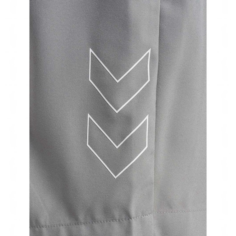 Short Hummel Te Base Woven Homme Grise | 230981-305