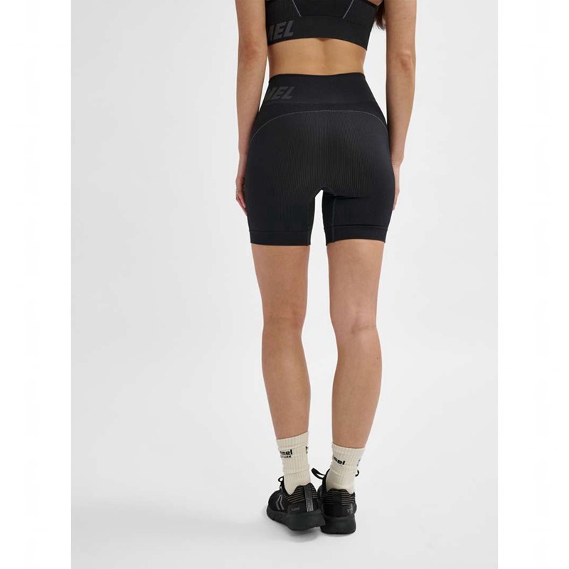 Short Hummel Te Christel Seamless Femme Noir | 982608-613