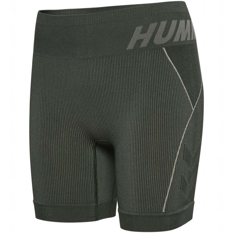 Short Hummel Te Christel Seamless Femme Vert | 976318-739
