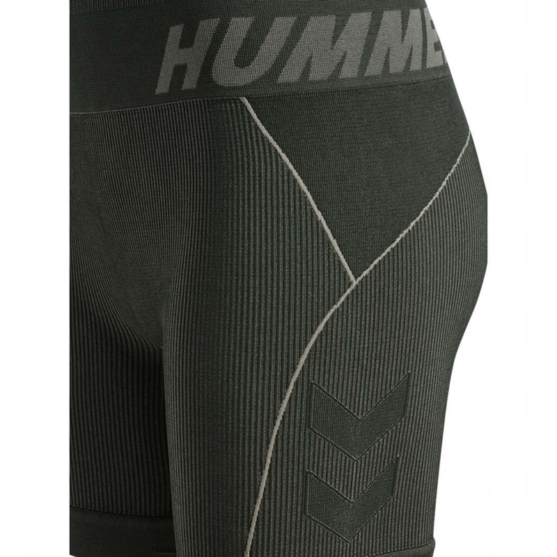 Short Hummel Te Christel Seamless Femme Vert | 976318-739