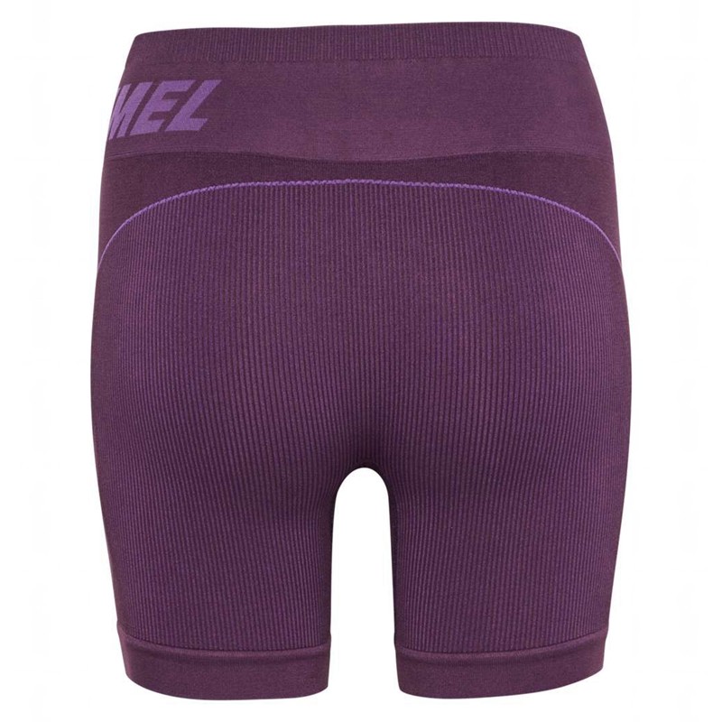 Short Hummel Te Christel Seamless Femme Violette | 751133-643