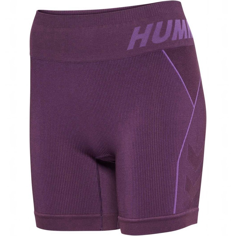 Short Hummel Te Christel Seamless Femme Violette | 751133-643