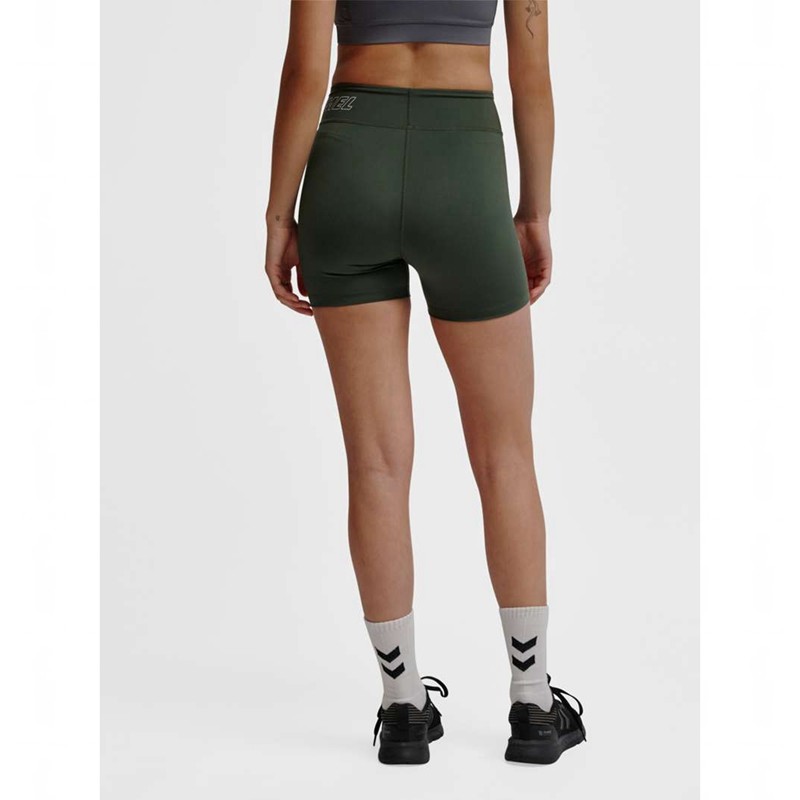 Short Hummel Te Fundamental Mw Tight Femme Vert | 148285-200