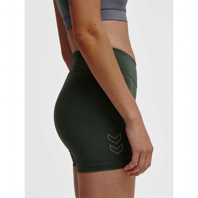 Short Hummel Te Fundamental Mw Tight Femme Vert | 148285-200