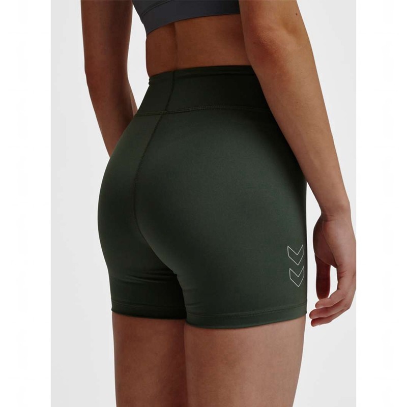 Short Hummel Te Fundamental Mw Tight Femme Vert | 148285-200