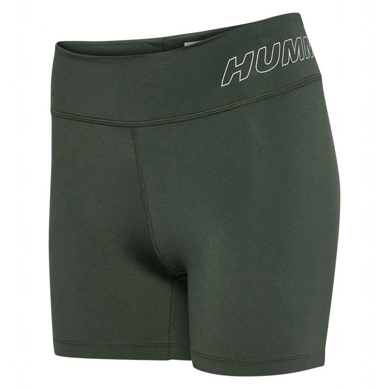 Short Hummel Te Fundamental Mw Tight Femme Vert | 148285-200