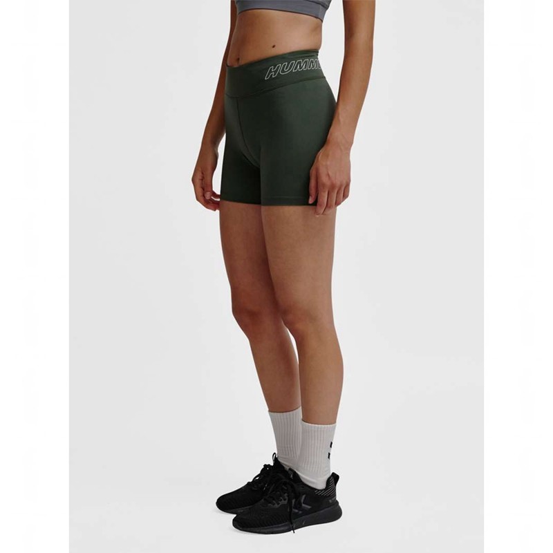Short Hummel Te Fundamental Mw Tight Femme Vert | 148285-200