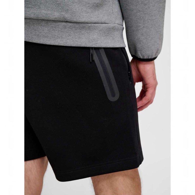 Short Hummel Tech Fleece Homme Noir | 465670-052