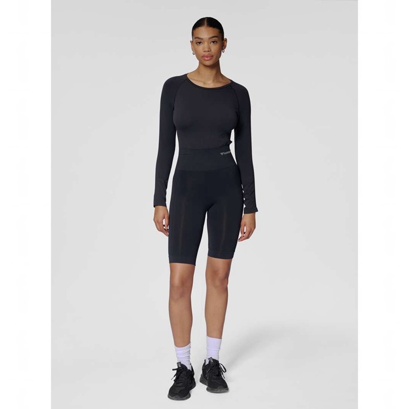 Short Hummel Tif Seamless Cyling Femme Noir | 846960-784