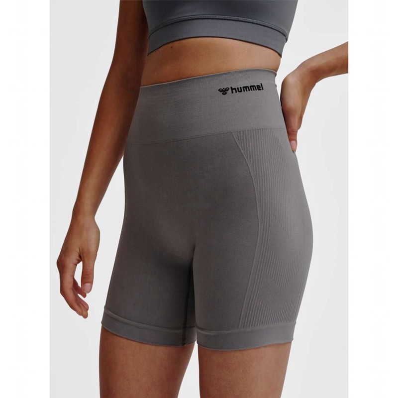 Short Hummel Tif Seamless Femme Grise | 526730-914