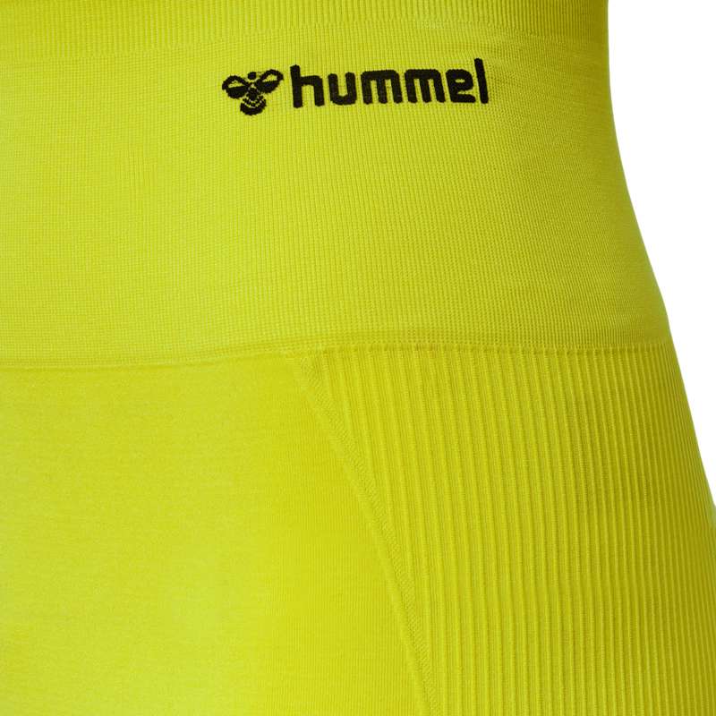 Short Hummel Tif Seamless Femme Jaune | 649699-246