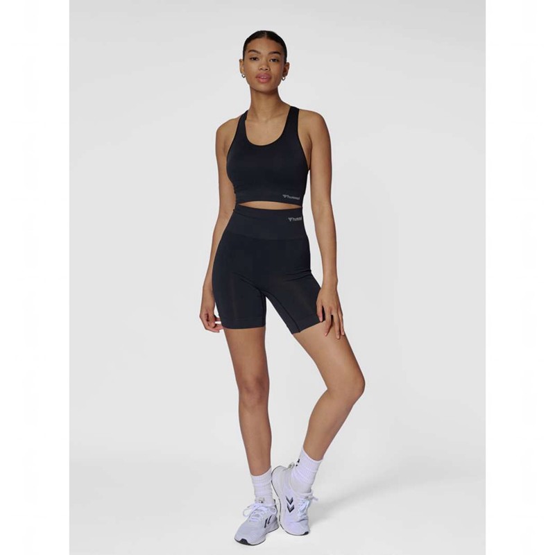 Short Hummel Tif Seamless Femme Noir | 891453-490