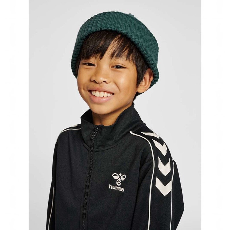 Short Hummel Track Tracksuit Enfant Noir | 354003-335