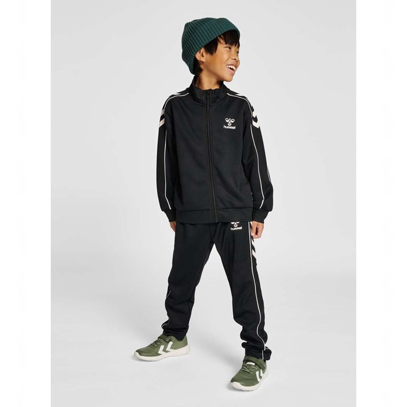 Short Hummel Track Tracksuit Enfant Noir | 354003-335