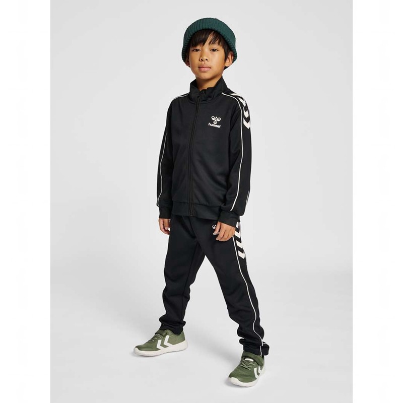 Short Hummel Track Tracksuit Enfant Noir | 354003-335