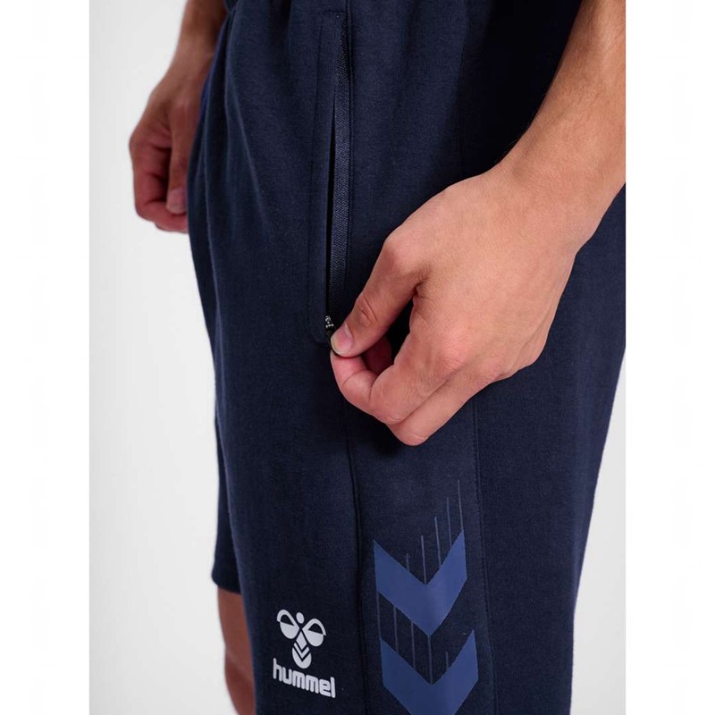 Short Hummel Travel Homme Bleu Marine | 299824-757