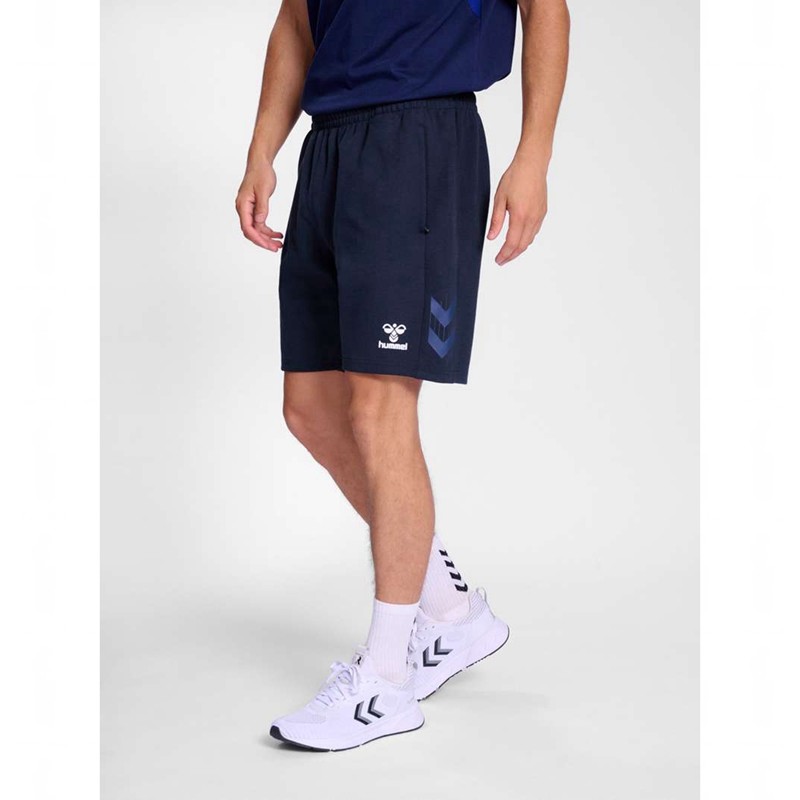 Short Hummel Travel Homme Bleu Marine | 299824-757