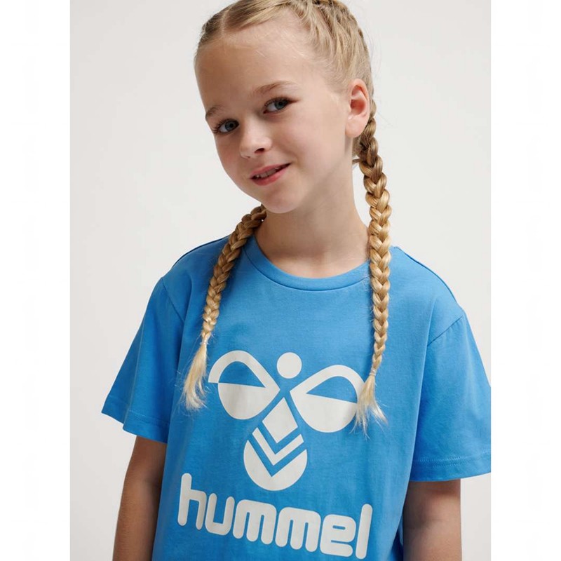 Short Hummel Tres S/S Enfant Bleu | 649862-511