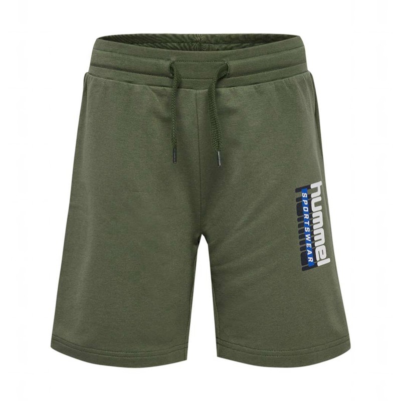 Short Hummel Tukas Enfant Vert Olive | 467169-710