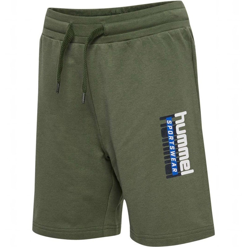 Short Hummel Tukas Enfant Vert Olive | 467169-710