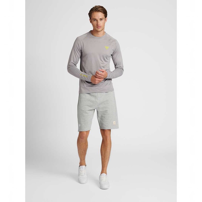 Short Jogging Hummel Gg12 Homme Grise | 015396-345