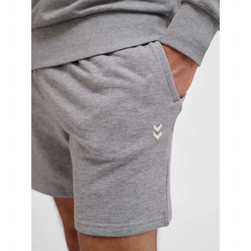 Short Jogging Hummel Pulse Homme Grise | 563922-296