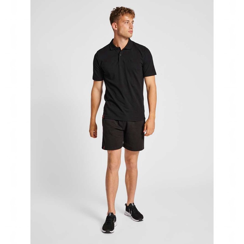 Short Jogging Hummel Red Basic Homme Noir | 144339-025