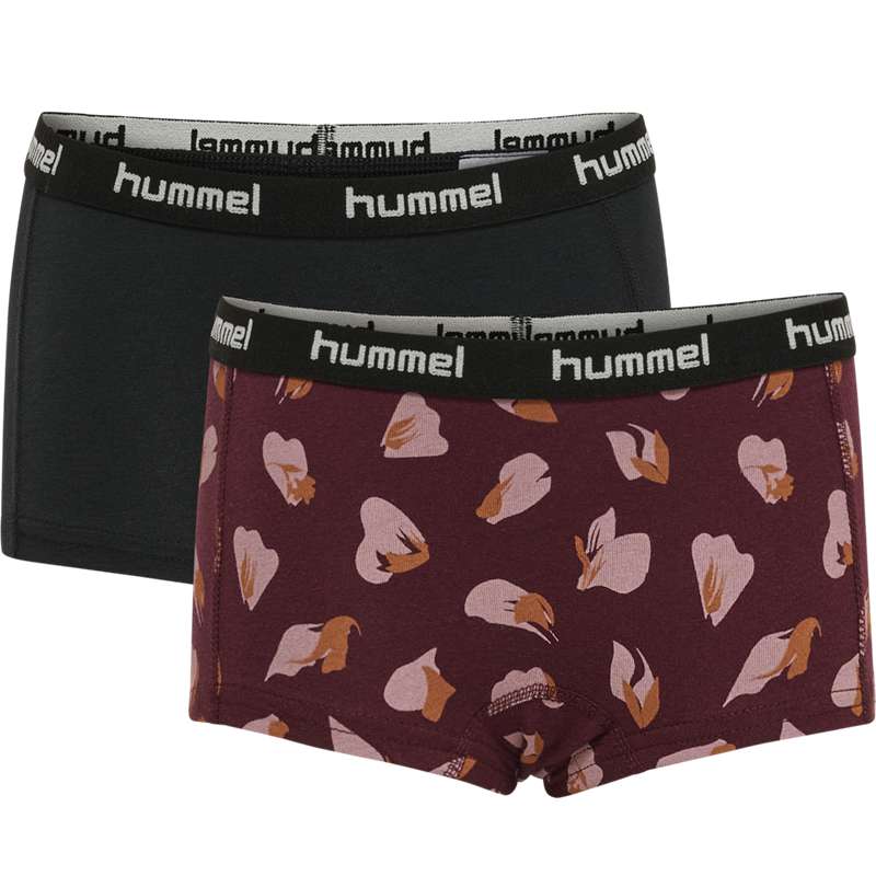 Sous Vêtement Hummel Carolina 2-pack Enfant Bordeaux | 172205-322