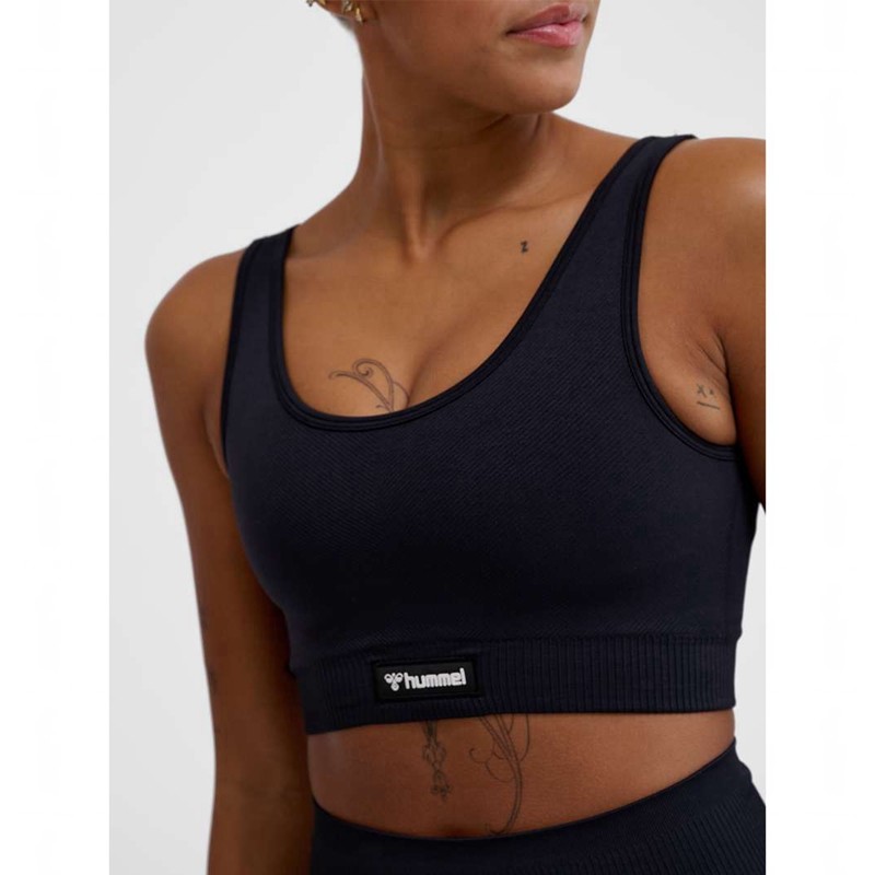 Soutien Gorge Sport Hummel Alive Seamless Femme Noir | 884063-971