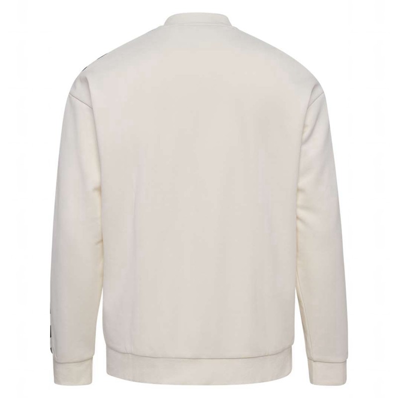 Soutien Gorge Sport Hummel Archive Regular Poly Zip Femme Blanche | 209646-052