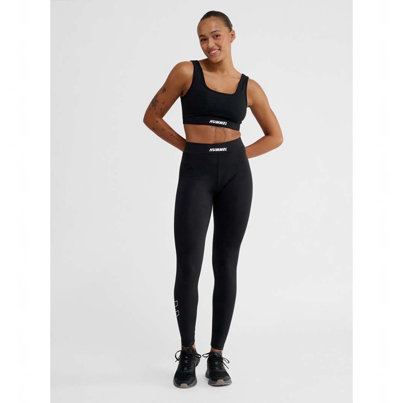 Soutien Gorge Sport Hummel Elemental Cotton Top Femme Noir | 884734-129