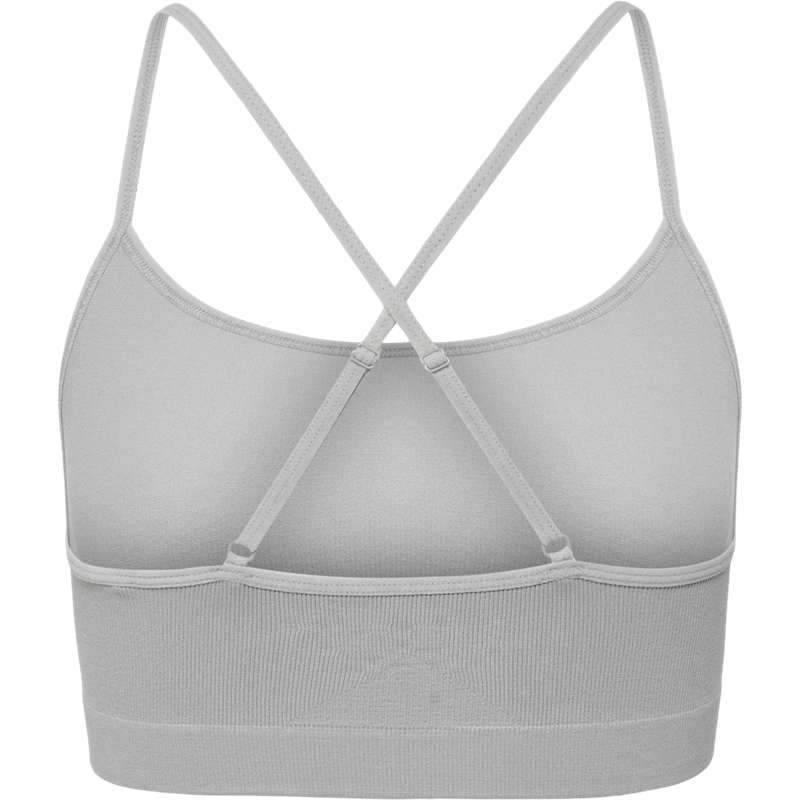 Soutien Gorge Sport Hummel Juno Seamless Femme Grise | 731915-499