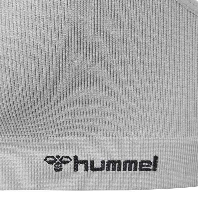 Soutien Gorge Sport Hummel Juno Seamless Femme Grise | 731915-499