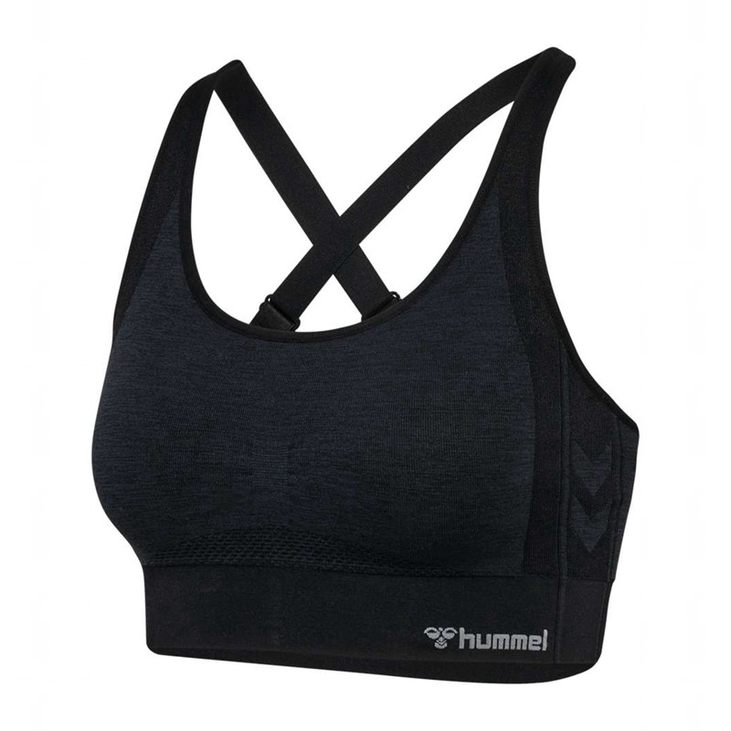Soutien Gorge Sport Hummel Mt Shine Seamless Femme Noir | 802628-853