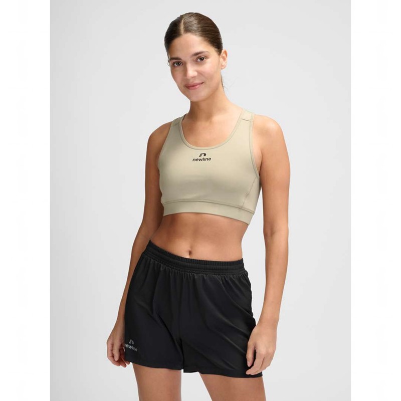 Soutien Gorge Sport Hummel Nwllean Femme Beige | 626171-343