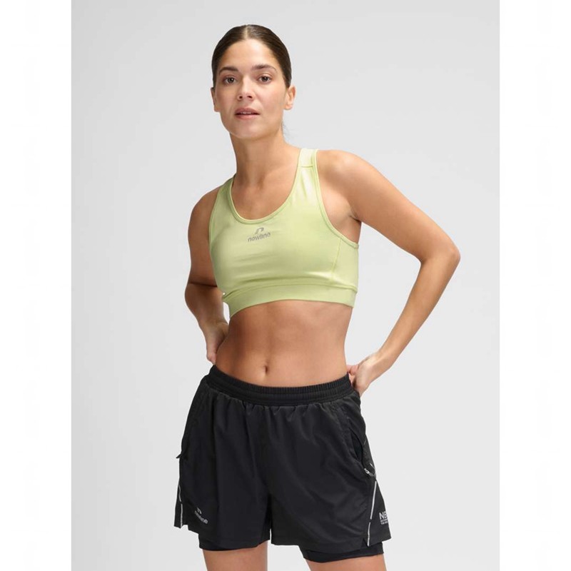 Soutien Gorge Sport Hummel Nwllean Femme Vert | 508531-394