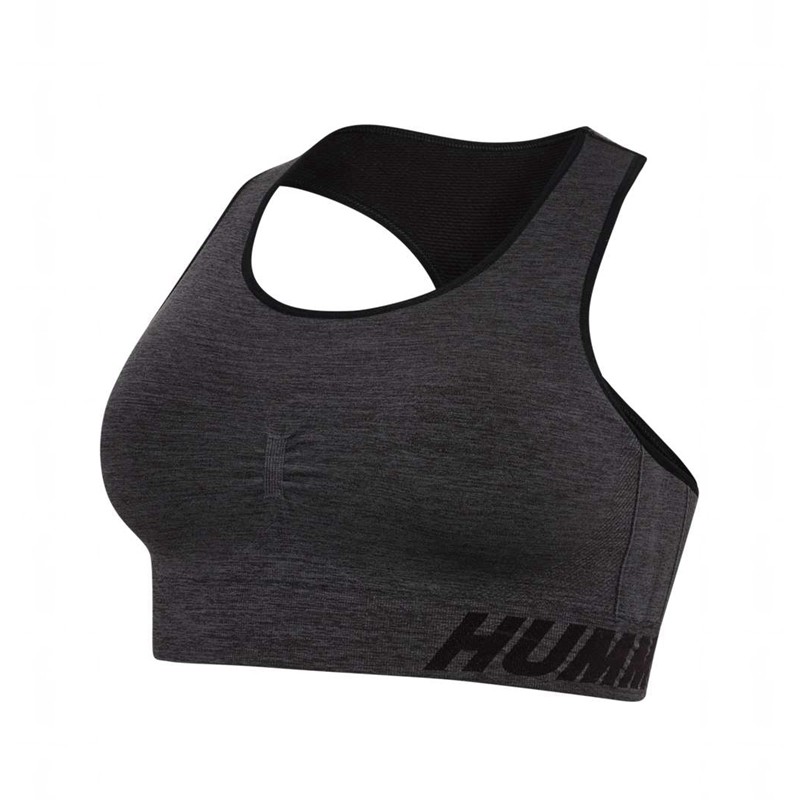 Soutien Gorge Sport Hummel Te Curve Seamless Femme Noir | 987526-105