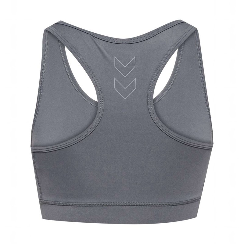 Soutien Gorge Sport Hummel Te Fundamental Femme Grise | 844538-619
