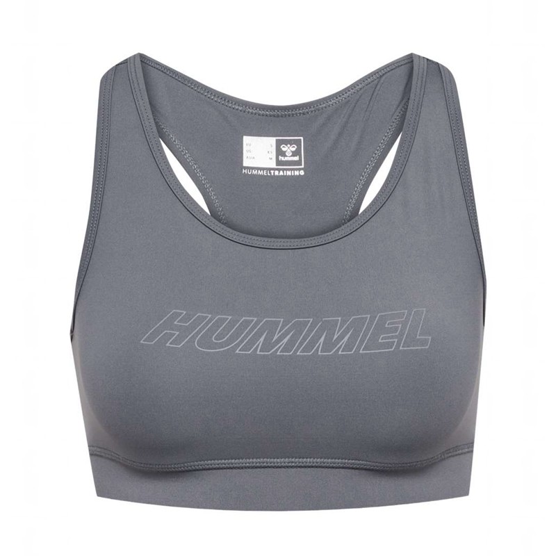 Soutien Gorge Sport Hummel Te Fundamental Femme Grise | 844538-619