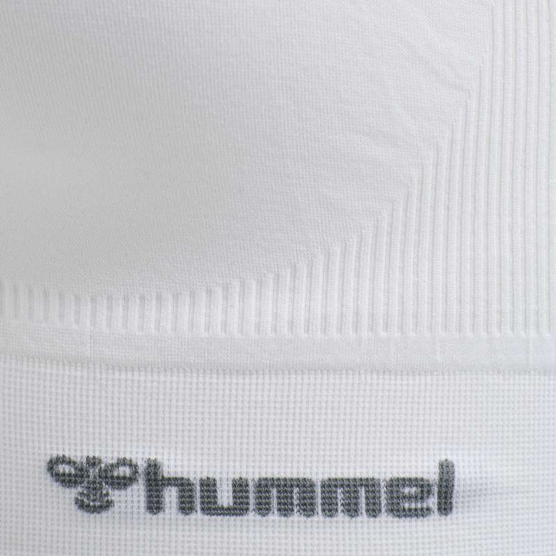 Soutien Gorge Sport Hummel Tif Seamless Top Femme Blanche | 642160-728