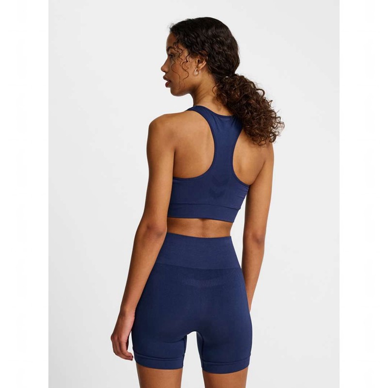 Soutien Gorge Sport Hummel Tif Seamless Top Femme Noir | 751488-657