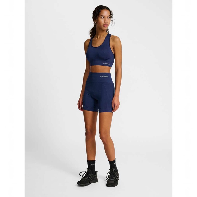 Soutien Gorge Sport Hummel Tif Seamless Top Femme Noir | 751488-657